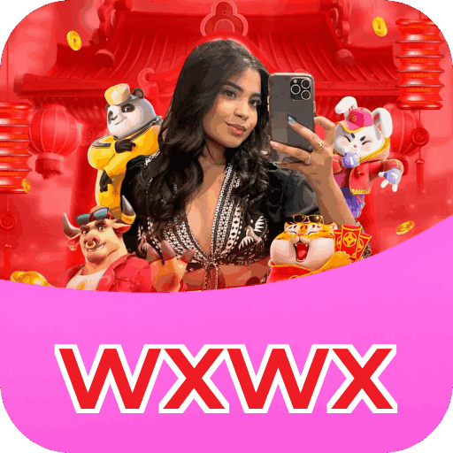 Plataforma wxwx mostrando interface moderna, jogos certificados e recursos de segurança licenciados